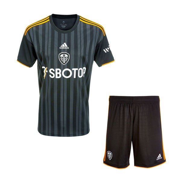 Camiseta Leeds United Replica Tercera Ropa Niño 2022/23